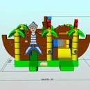Pripučiamas batutas -  "Piratas"
